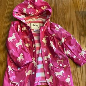 Adorable Hatley raincoat